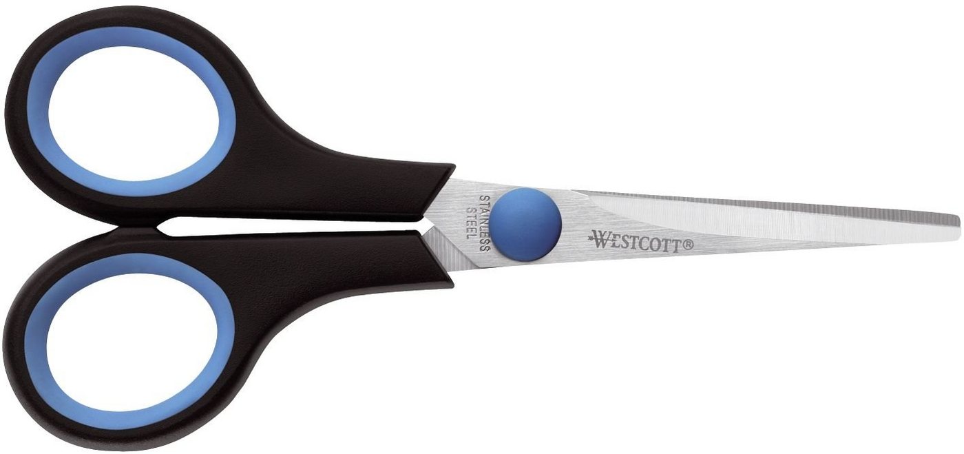 WESTCOTT Universalschere WESTCOTT Schere Easy Grip, Länge: 140 mm, für Linkshänder von WESTCOTT