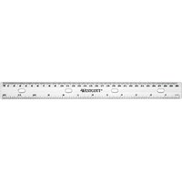 WESTCOTT Lineal 31,0 cm, transparent von WESTCOTT