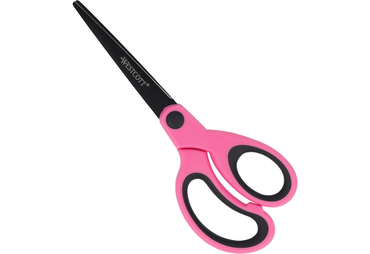 WESTCOTT Papierscheren Kinderschere KidsNEON E-21568 00 runde Spitze 17,2cm pink von WESTCOTT