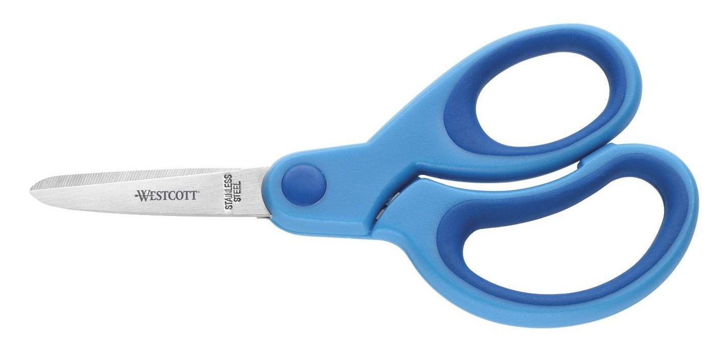 WESTCOTT Universalschere WESTCOTT E-20583 00 Bastelschere 13 cm spitz blau von WESTCOTT