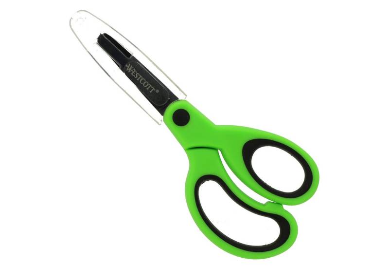 WESTCOTT Universalschere Westcott Kinderschere KidsNEON runde Spitze 13cm grün Nr. E-21565 00 von WESTCOTT