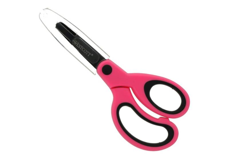 WESTCOTT Universalschere Westcott Kinderschere KidsNEON runde Spitze 13cm pink Nr. E-21564 00 von WESTCOTT