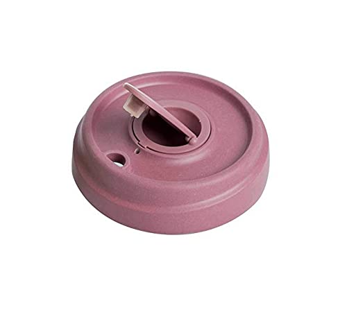 Ersatzdeckel kompatibel für BambooCup Kaffeebecher Deckel 95 x 95 x 22 mm Deckel Kaffee Becher (Purpur) von WESTCRAFT
