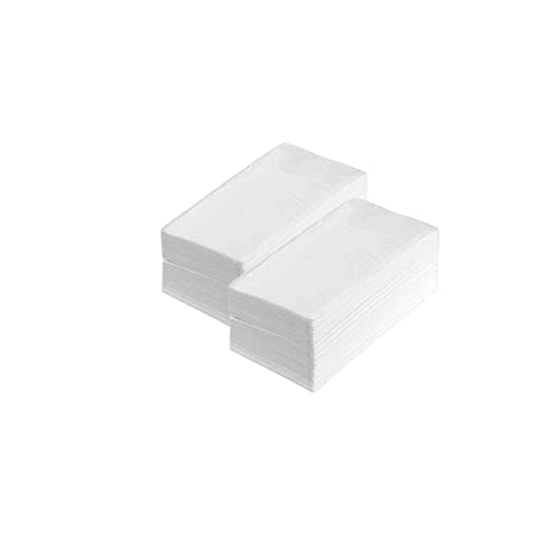 Zellstoff Servietten weiß 1/8 Falz, Tissueservietten 12 x 8,5 cm, für Bistro | Imbiss | Food Gastro | Tissue Gastronomie - kompatibel mit Cabanaz Spender (Barista 2 x 250 pieces) von WESTCRAFT