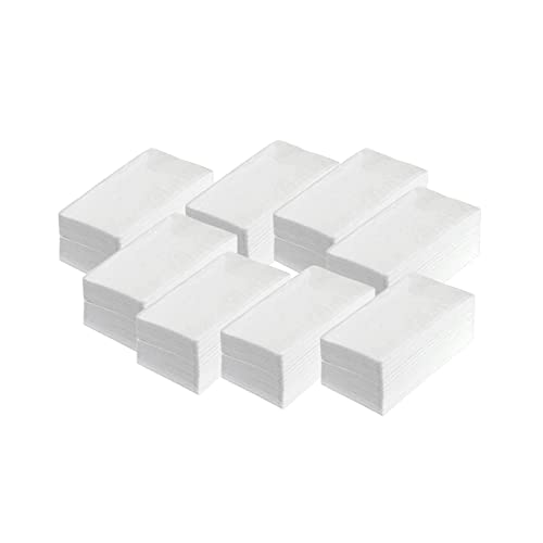 Zellstoff Servietten weiß 1/8 Falz, Tissueservietten 12 x 8,5 cm, für Bistro | Imbiss | Food Gastro | Tissue Gastronomie - kompatibel mit Cabanaz Spender (Barista 8 x 250 pieces) von WESTCRAFT