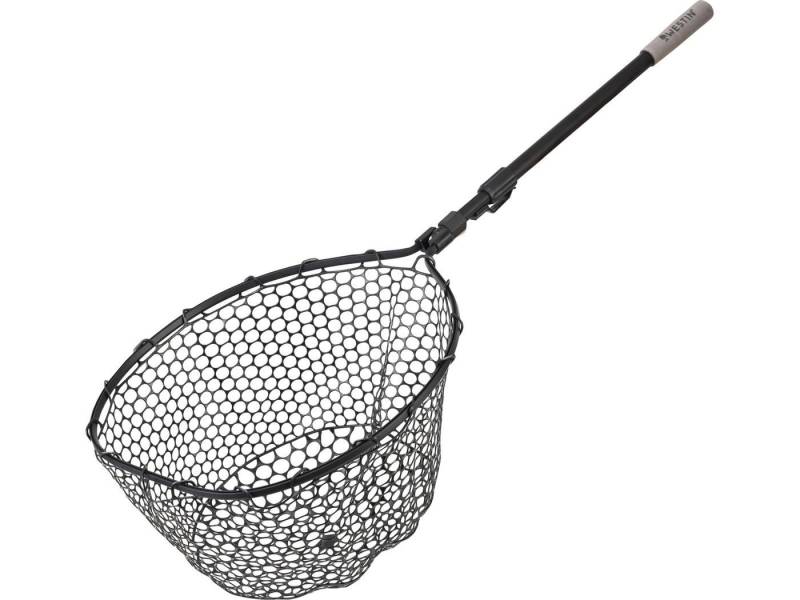 WESTIN Angelkescher Westin W3 C&R Adjustable Rubber Landing Net L 45x55x35cm - Kescher von WESTIN