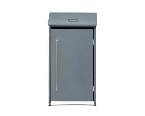 WESTMANN Mülltonnenbox Moderna 1 | Metall Mülltonnenverkleidung für 1x240 L Tonne | Pulverbeschichteter Stahl | Anthrazit RAL 7016 | Höhenverstellbare Füße & Gasdruckfedern WESTMANN Mülltonnenbox Moderna 1 | Metall Mülltonnenverkleidung für 1x240 L Tonne | Pulverbeschichteter Stahl | Anthrazit RAL 7016 | Höhenverstellbare Füße & Gasdruckfedern von WESTMANN