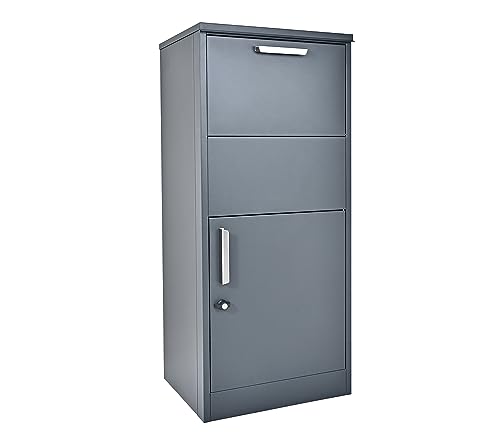 WESTMANN Paketbriefkasten Pepe Outdoor | pulverbeschichtetes Metall 50x39x114 cm | Bodenmontage | Briefkasten & Paketbox zum Schutz Ihrer Post vor Wettereinflüssen und Diebstahl von WESTMANN