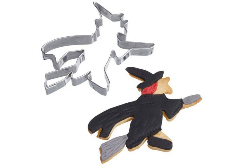 WESTMARK Ausstechform Ausstechform Hexe auf Besen 9 cm Edelstahl Plätzchenform 6er Set, Edelstahl WESTMARK Ausstechform Ausstechform Hexe auf Besen 9 cm Edelstahl Plätzchenform 6er Set, Edelstahl von WESTMARK