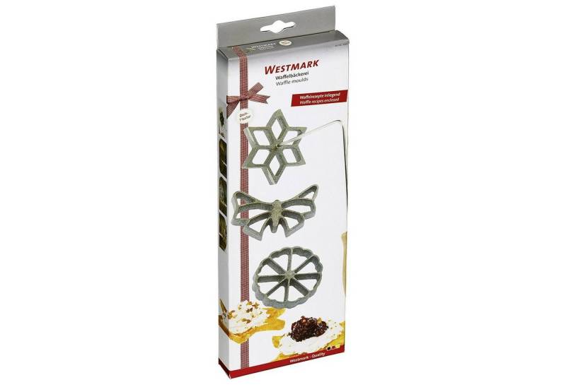 WESTMARK Ausstechform Westmark Waffelbäckerei 3 Formen, (1-St) von WESTMARK
