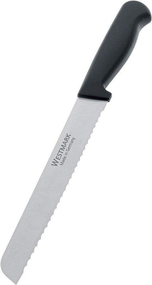 WESTMARK Brotmesser Brotmesser, mit langer Wellenschliff-Klinge, Klingenlänge: 18,5 cm von WESTMARK