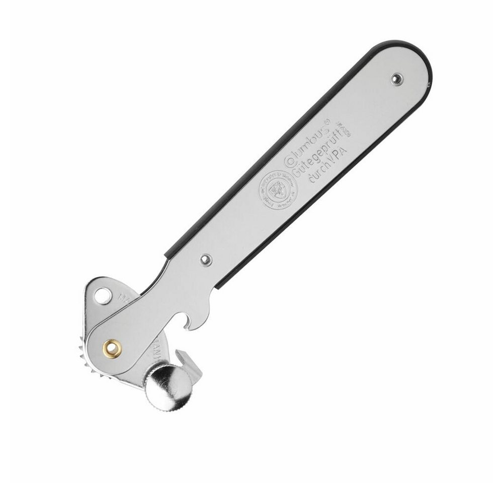 WESTMARK Dosenöffner mit Kapselheber, Länge: 16,2 cm, Stahl, Columbus, Silber, Hebeldosenöf WESTMARK Dosenöffner mit Kapselheber, Länge: 16,2 cm, Stahl, Columbus, Silber, Hebeldosenöf von WESTMARK