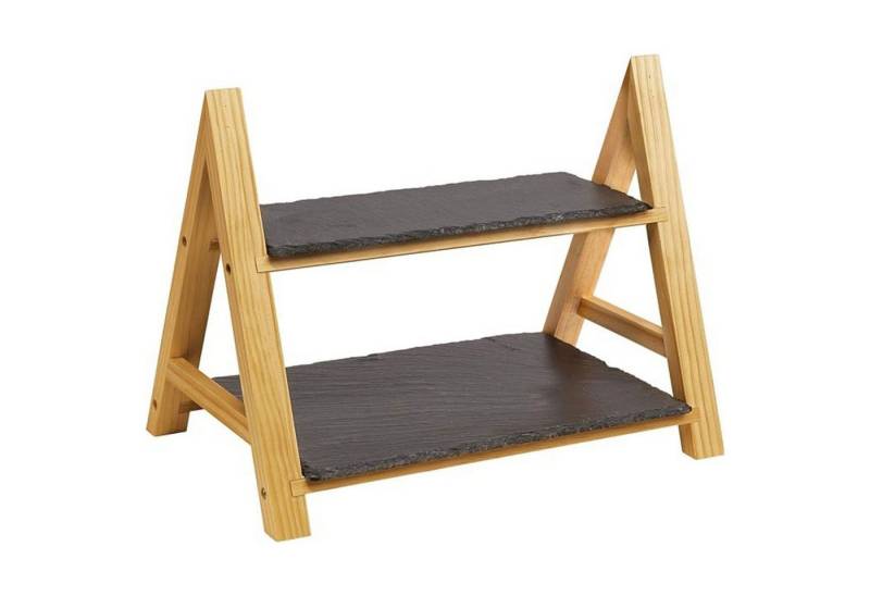 WESTMARK Etagere 2-stufig »Tapas + Friends«, Schiefer, Kiefer von WESTMARK