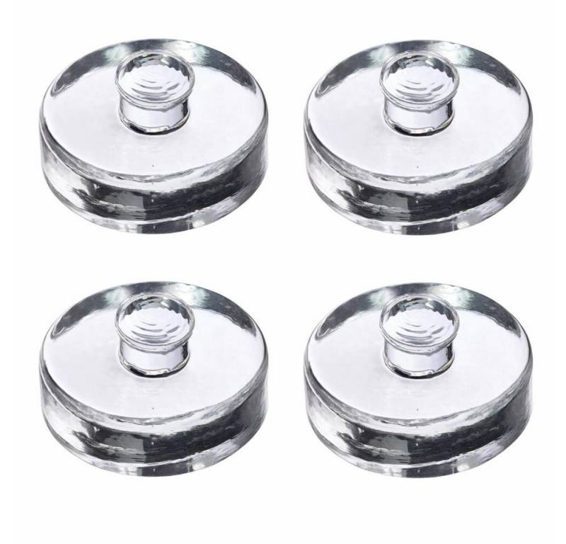 WESTMARK Fermentationsglas Set, 4 Fermentiergewichte, Glasgewichte in zwei Größen, Glas, Ø 7 cm, Kalk-Natron-Glas von WESTMARK