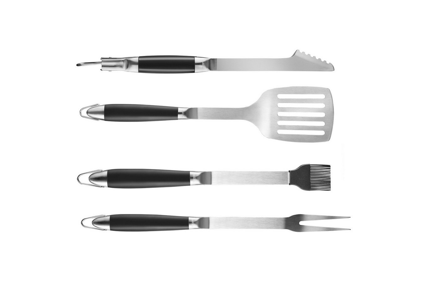 WESTMARK Grillzange Futura, Grill Set 4tlg. Grillwender Grillpinsel von WESTMARK