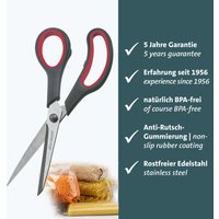 WESTMARK Scheren Westmark Haushaltsschere 21cm 21 cm schwarz-rot von WESTMARK