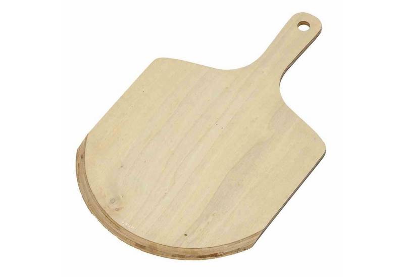 WESTMARK Schneidebrett Pizzaschieber mit Griff aus Pappelholz, Holz von WESTMARK