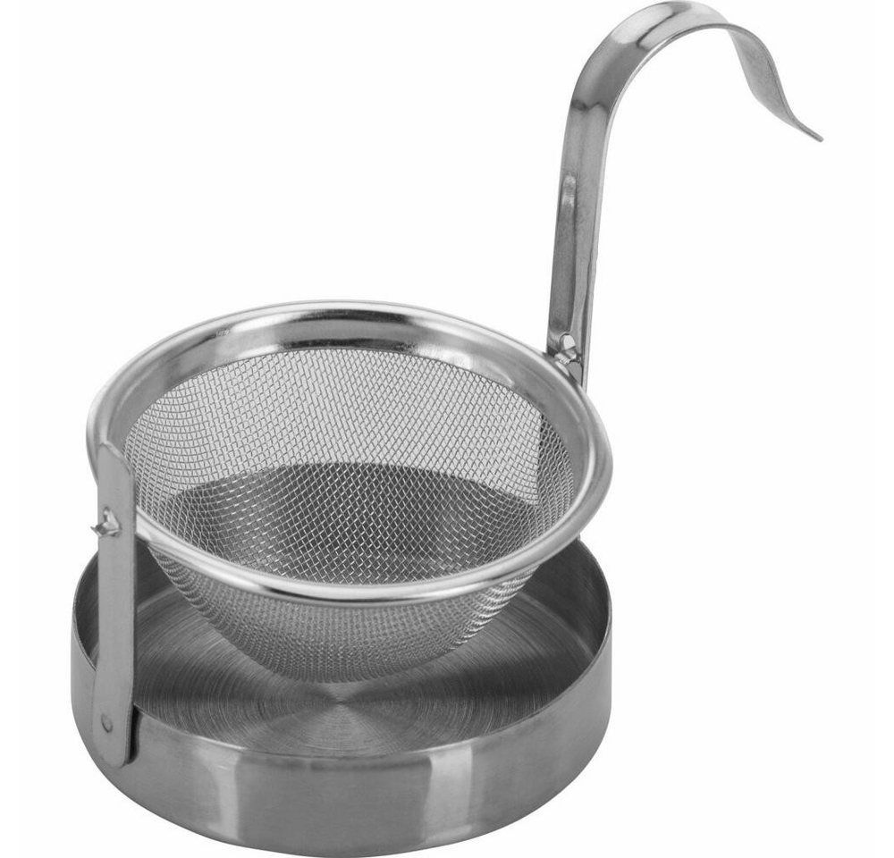 WESTMARK Teesieb mit Untersatz, Teatime, Rostfreier Edelstahl, Edelstahl 18/8 von WESTMARK