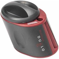 Spiralschneider 'Duolo' schwarz/rot 8 x 6,7 x 8 cm von WESTMARK