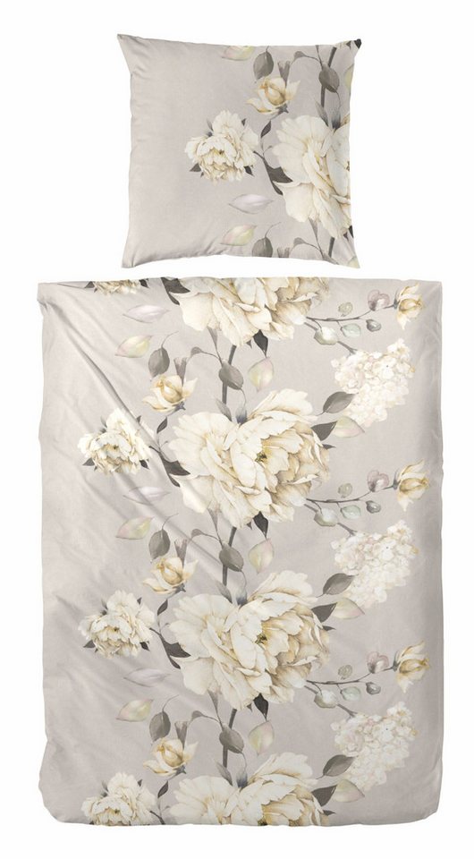 WESTMINSTER Bettwäsche Westminster Feinbiber Bettwäsche 135x200 Blumen Rosen silber natur, Feinbiber, 2 teilig WESTMINSTER Bettwäsche Westminster Feinbiber Bettwäsche 135x200 Blumen Rosen silber natur, Feinbiber, 2 teilig von WESTMINSTER