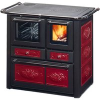 WESTMINSTER Holzherd »K 85F«, Keramik, 6 kW, BxHxT: 98 x 85 x 62 cm - rot von WESTMINSTER