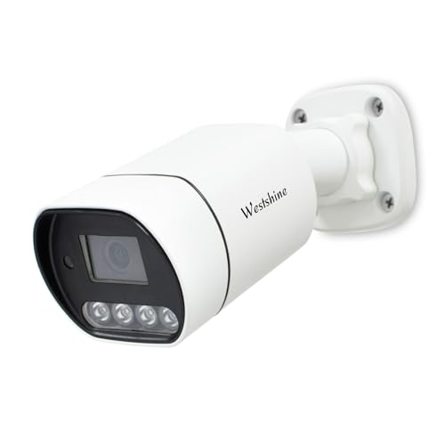 WESTSHINE 5MP AHD Bullet Kamera 4MP TVI/CVI Überwachungskamera IP66 Wetterfest Outdoor/Indoor IR Nachtsicht Weitwinkel-Fit für 5MP AHD DVR 4MP TVI/CVI DVR und 960H DVR von WESTSHINE