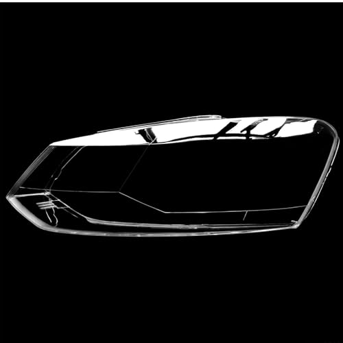 WETCL Scheinwerfer Shell für Polo 2014-2016, Scheinwerferabdeckung Staubdicht Scheinwerfer Glas Auto Lichter Shell Zubehör,Left von WETCL