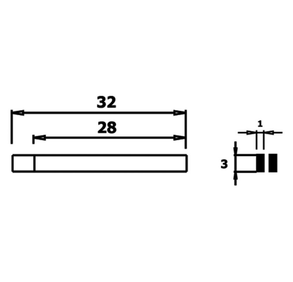 WETEC ECO Greifzange Mini-Flachzange, lang von WETEC ECO