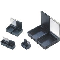 100 Stück Wetec SMD-Klappbox, esd, 16 x 12 x 15 mm, klein, transparent von WETEC
