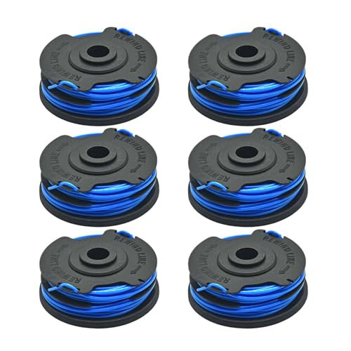 WETOOLPLUS 88512 Doppel-Trimmerschnur, kompatibel mit Toro 51480 Elektro-Rasentrimmer, 6 Stück WETOOLPLUS 88512 Doppel-Trimmerschnur, kompatibel mit Toro 51480 Elektro-Rasentrimmer, 6 Stück von WETOOLPLUS