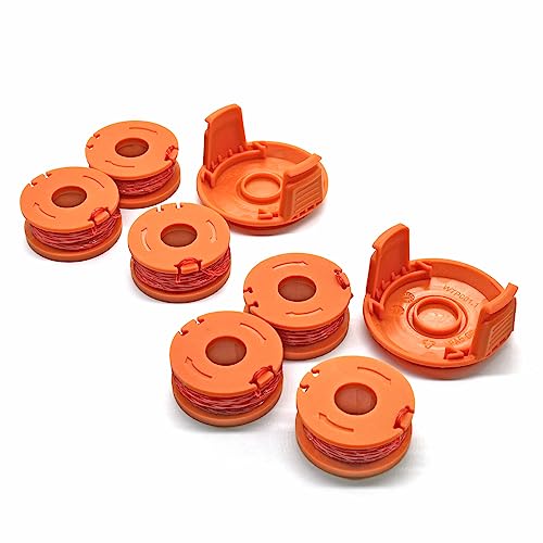 WETOOLPLUS WA0207 Ersatz-Trimmerspule mit Schnur und Kappe, 0,2 cm, kompatibel mit Worx GT Trimmer WETOOLPLUS WA0207 Ersatz-Trimmerspule mit Schnur und Kappe, 0,2 cm, kompatibel mit Worx GT Trimmer von WETOOLPLUS