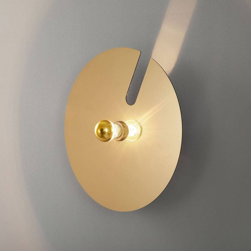 WEVER & DUCRÉ Mirro 2.0 Wand45cm schwarz/gold von Wever & Ducré Lighting