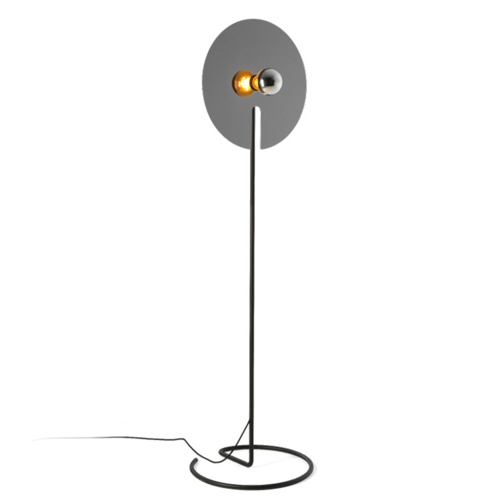 WEVER & DUCRÉ Mirro Stehlampe 2.0 schwarz/chrom von Wever & Ducré Lighting