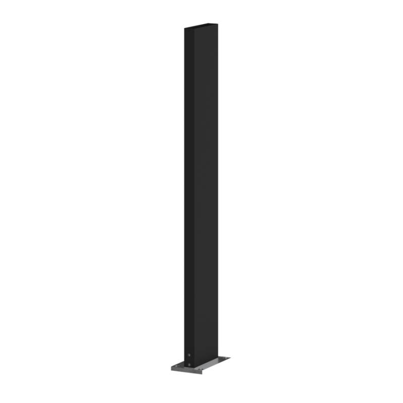 Wever & Ducré 910010 B0 Stange Pole 870 Schwarz Sockel Montageplatte Lampe B-Ware von WEVER & DUCRÉ