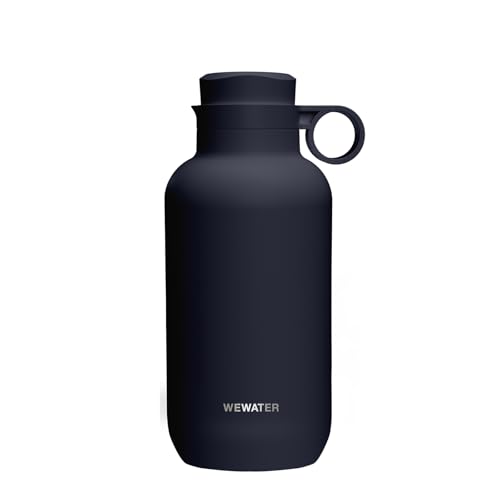 WEWATER INFUSE Bottle - Thermosflasche 530 ml mit integriertem Teesieb, tragbare wiederverwendbare Flasche, Griff, BPA-frei, auslaufsicherer Deckel mit doppelter Öffnung, blaue Thermoskanne WEWATER INFUSE Bottle - Thermosflasche 530 ml mit integriertem Teesieb, tragbare wiederverwendbare Flasche, Griff, BPA-frei, auslaufsicherer Deckel mit doppelter Öffnung, blaue Thermoskanne von WEWATER