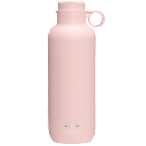 WEWATER INFUSE Bottle – Thermosflasche 750 ml mit integriertem Teesieb, tragbare wiederverwendbare Flasche, Griff, BPA-frei, auslaufsicherer Deckel mit doppelter Öffnung, rosa Thermoskanne WEWATER INFUSE Bottle – Thermosflasche 750 ml mit integriertem Teesieb, tragbare wiederverwendbare Flasche, Griff, BPA-frei, auslaufsicherer Deckel mit doppelter Öffnung, rosa Thermoskanne von WEWATER