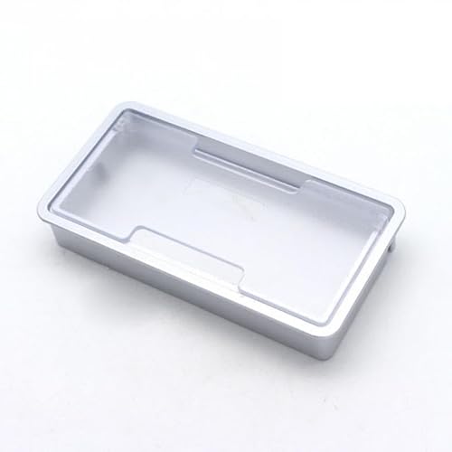 WEYIMVTO Tischringe, 1 Stück 6,3 Zoll Kunststoff-Kabellochabdeckungen for Büros, Besprechungsräume, Computertisch, Kabeldurchführung, Schreibtisch-Kabel-Organizer(Silver) von WEYIMVTO