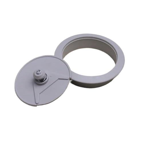 WEYIMVTO Tischringe, 10 STÜCKE/60mm 53mm 50mm Computer Schreibtisch Tisch Tülle Kabelanschluss Drahtlochabdeckung(Grey,50mm) von WEYIMVTO