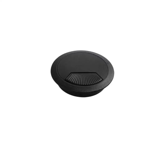 WEYIMVTO Tischringe, 8 STÜCKE Schreibtisch Loch Abdeckung Abnehmbare Büro Tisch Kabel Tülle 53mm Schwarz(Black,60mm) von WEYIMVTO