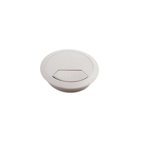 WEYIMVTO Tischringe, 8 STÜCKE Schreibtisch Loch Abdeckung Abnehmbare Büro Tisch Kabel Tülle 53mm Schwarz(Grey White,60mm) von WEYIMVTO