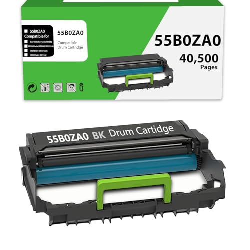 WEYNUONY Wiederaufbereitete 55B0ZA0 Trommeleinheit 55B0ZA0 Bildeinheit kompatibel für Lexmark MS331 B3340dw B3442dw M1342 MB3442adw MS431dn MB3442i MS331dn MX331adn MX431adn XM133 52 DE von WEYNUONY