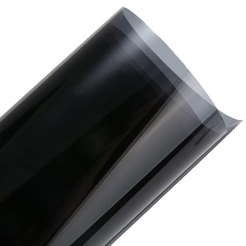 TöNungsfolie Auto Car Glass Insulation Film Black Window Flim Privacy Sun Blocking Anti5% 25% 50% Window Tint Sticker Solar Protection ScheibentöNungsfolie Auto(50Percent 100x50cm) von WEbjay