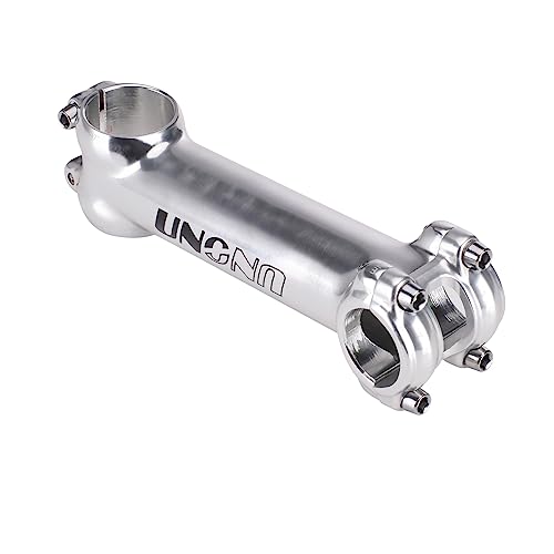 WEbjay Lenkervorbau Silber MTB 17 Grad Fahrrad Lenker Vorbau 25.4/31,8mm MTB Bike Tisch Ersatzteile for Fahrrad 60-130mm Lenker Anstieg Fahrrad Vorbau(25.4x70mm 17 stem) von WEbjay