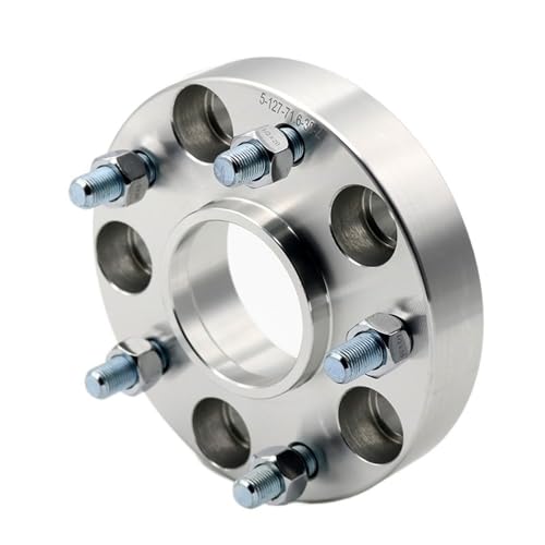 WEbjay Spurverbreiterung 2 Stück 20/25/35/40 mm PCD 5 x 110 CB 65,1 Spurverbreiterungsadapter Spurplatten(2PCS 25mm M14x1.5) von WEbjay