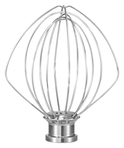 6-Draht-Schneebesen, Upgrade aus echtem Edelstahl, passend for Standmixer mit kippbarem Kopf, for Eier, Sahne, Kuchen, Mayonnaise 6-Draht-Schneebesen, Upgrade aus echtem Edelstahl, passend for Standmixer mit kippbarem Kopf, for Eier, Sahne, Kuchen, Mayonnaise von WFBOUPXQ