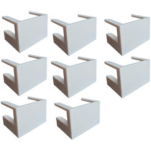 8 Stück weiße Bücherregalverbinder, Bücherregalausrichtung, Regalausrichtung, Bücherregal-Ausrichtungsclip, kompatibel mit IKEA Billy Bücherregal, um das Bücherregal ordentlich zu halten 8 Stück weiße Bücherregalverbinder, Bücherregalausrichtung, Regalausrichtung, Bücherregal-Ausrichtungsclip, kompatibel mit IKEA Billy Bücherregal, um das Bücherregal ordentlich zu halten von WFCYX