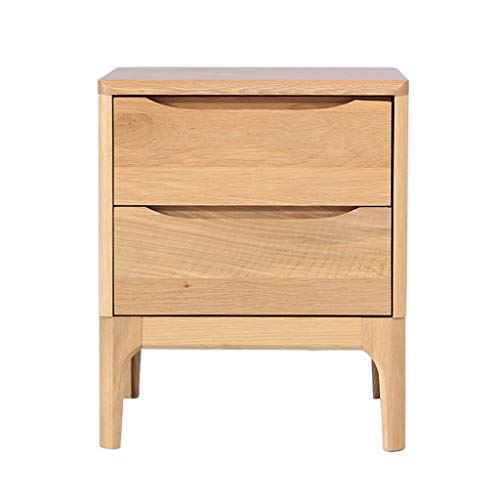 WFDLIU Nachttische Nachtkommode Nachtschrank Sofatisch 2 Schubladen Schlafzimmer Massivholz Weiß Eiche Nachttisch Multifunktionsschrank, Es Ist Auch EIN Kleiner Tisch,A WFDLIU Nachttische Nachtkommode Nachtschrank Sofatisch 2 Schubladen Schlafzimmer Massivholz Weiß Eiche Nachttisch Multifunktionsschrank, Es Ist Auch EIN Kleiner Tisch,A von WFDLIU