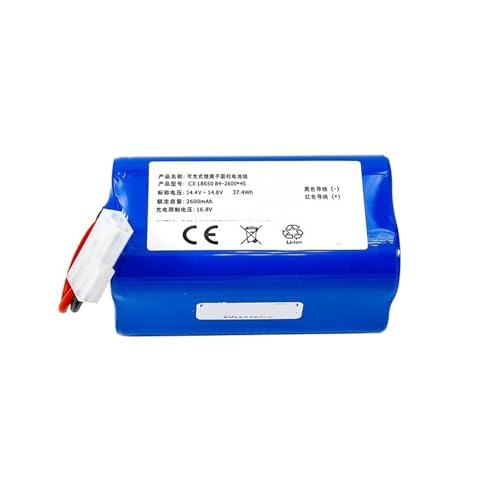 RS-RT900866 2800MAh Li-Ionen-Akku Seitenbürste, Kompatibel Mit Rowenta, Kompatibel Mit Explorer Serie 20 40 60, Roboterstaubsauger Zubehör von WFGJSK