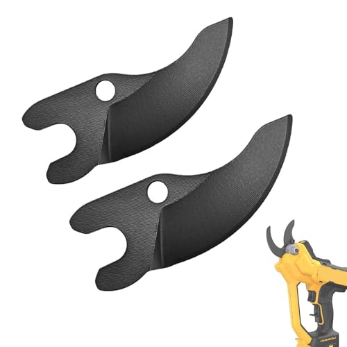 WFGJSK 2 Stück Gartenscherenklingen – kompatibel mit Dewalt – Ersatz for Teil N920015 (DCPR320B, DCPR320D1, Dcpr320) Gartenscherenklingen von WFGJSK