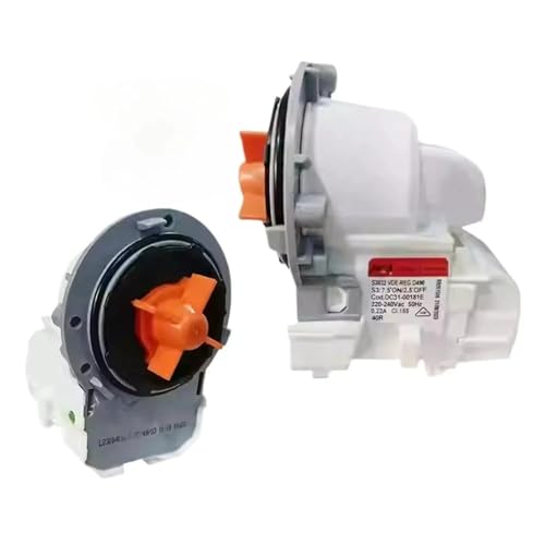 WFGJSK Ablaufpumpe Motor Waschmaschine Waschmaschine Entwässerung Teile kompatibel for Samsung DC31-00181E S3032 220V 50Hz von WFGJSK